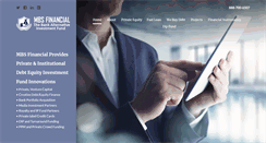 Desktop Screenshot of mbsfinancial.com